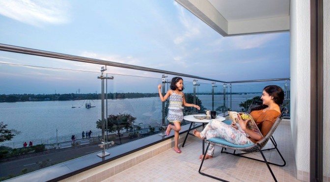 Marina One, Kochi Property, Sea view apartments, Sea Facing property, Waterfront property, Coastal property, Kochi real estate, CRZ free property, India real estate news, Indian realty news, Real estate news India, Indian property market news, Realty Plus, Track2Realty, Second homes, Leisure homes, Luxury homes