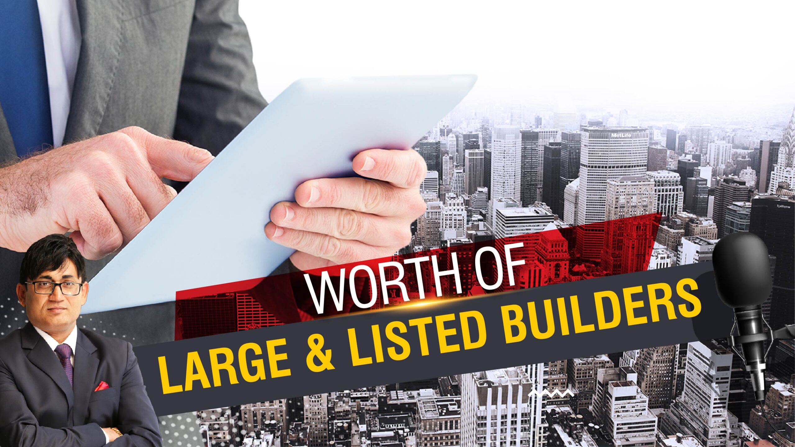 Large & listed developers commanding real estate market in India